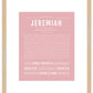 Frame Options | Dusty Rose | Maple Frame, Matted