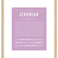 Frame Options | Lilac | Maple Frame, Matted