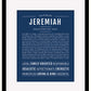 Frame Options | Midnight Blue | Black Frame, Matted