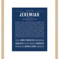 Frame Options | Midnight Blue | Maple Frame, Matted