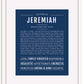Frame Options | Midnight Blue | White Frame, Matted