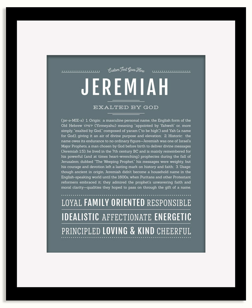 Frame Options | Night Rendezvous | Black Frame, Matted