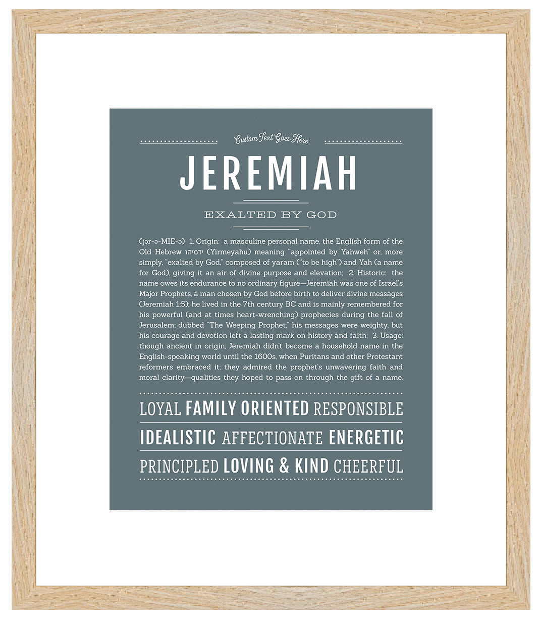 Frame Options | Night Rendezvous | Maple Frame, Matted