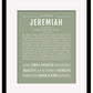 Frame Options | Sage | Black Frame, Matted