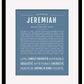 Frame Options | Steele Blue | Black Frame, Matted