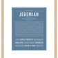 Frame Options | Steele Blue | Maple Frame, Matted