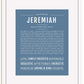 Frame Options | Steele Blue | White Frame, Matted