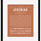 Frame Options | Terra Cotta | Black Frame, Matted