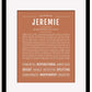 Frame Options | Terra Cotta | Black Frame, Matted