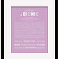 Frame Options | Lilac | Black Frame, Matted