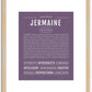 Jermaine | Name Art Print