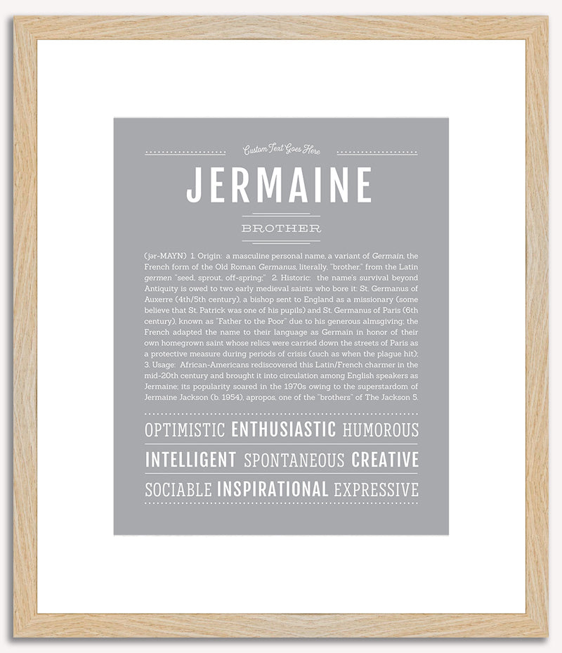 Jermaine | Name Art Print