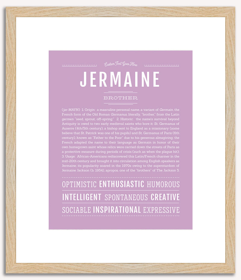 Jermaine | Name Art Print