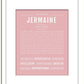 Frame Options | Dusty Rose | White Frame, Matted