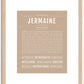 Jermaine | Name Art Print