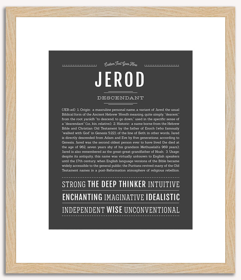 Jerod | Name Art Print