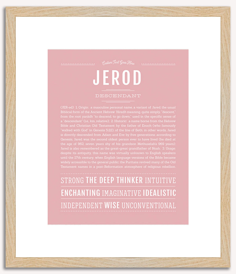 Jerod | Name Art Print