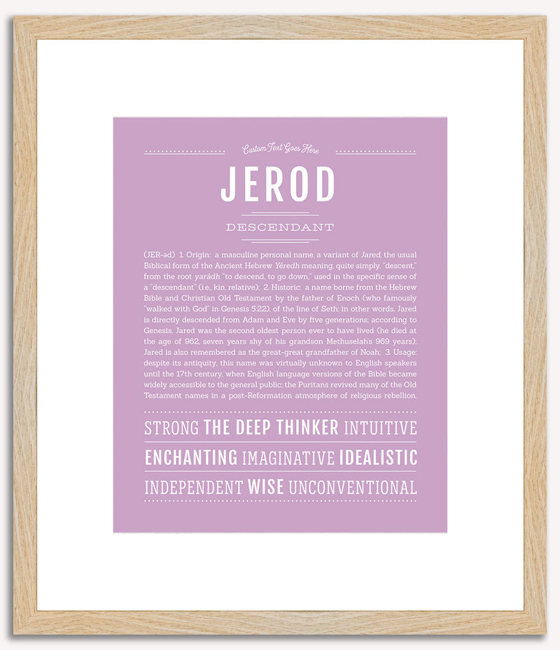 Jerod | Name Art Print