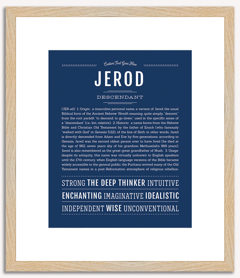 Jerod | Name Art Print