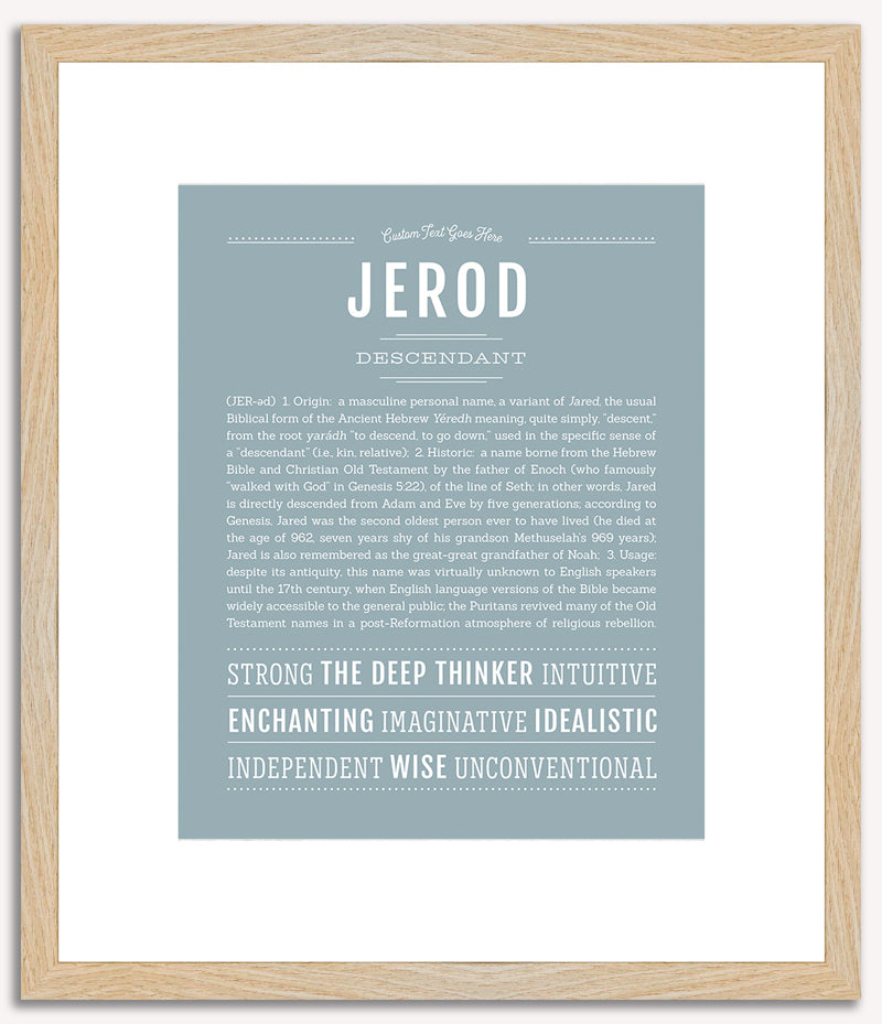 Jerod | Name Art Print