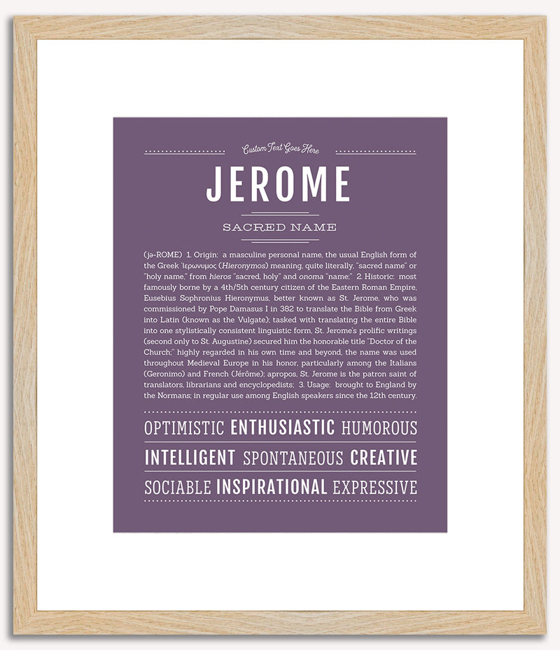 Jerome | Name Art Print