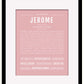 Frame Options | Dusty Rose | Black Frame, Matted