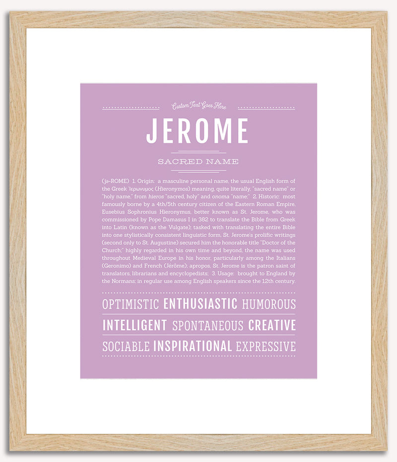 Jerome | Name Art Print