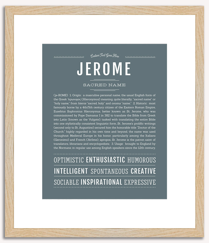 Jerome | Name Art Print