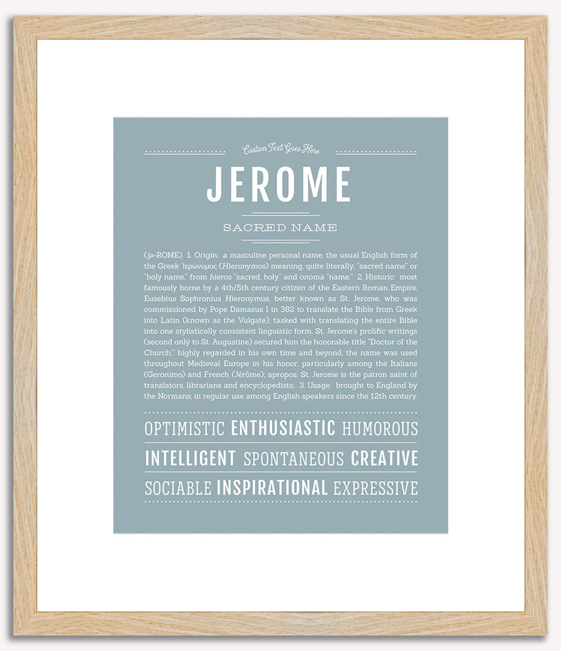 Jerome | Name Art Print