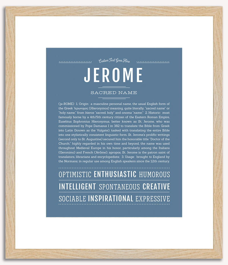 Jerome | Name Art Print