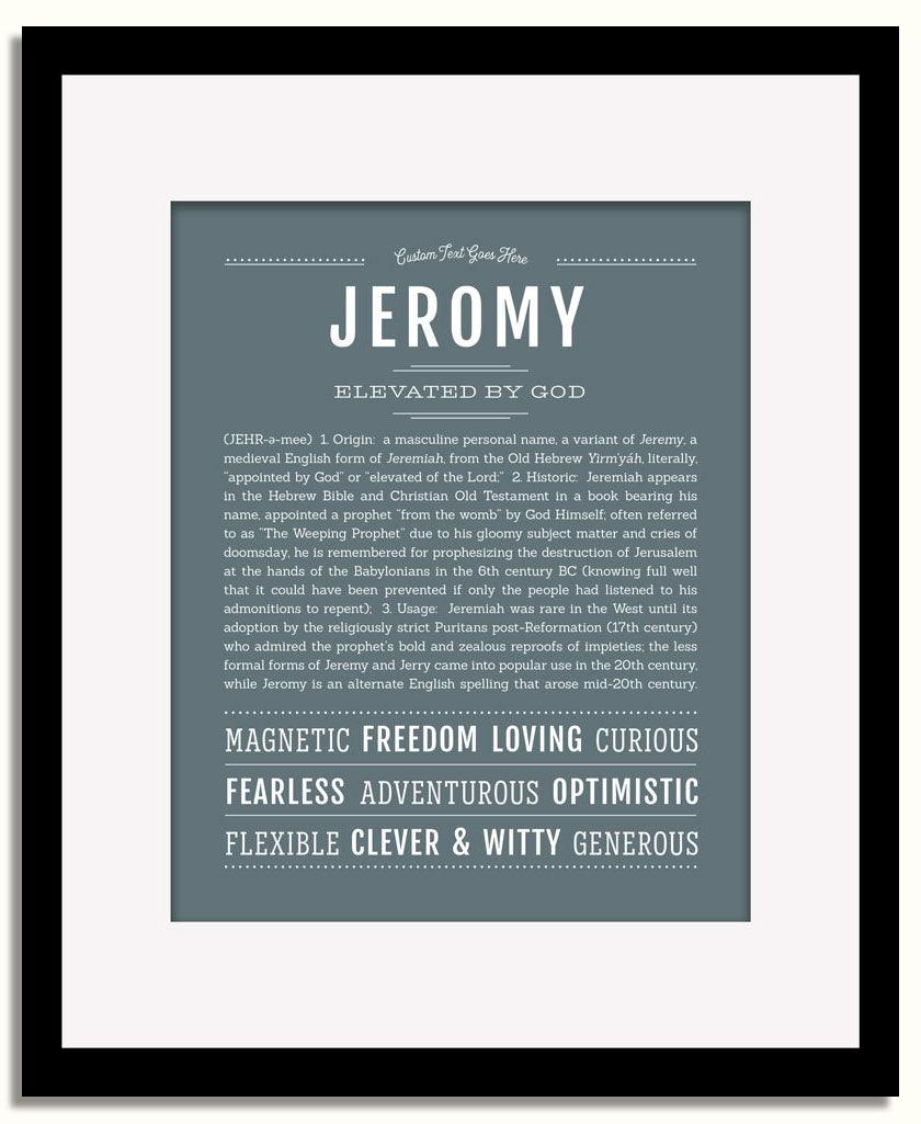 Frame Options | Night Rendezvous | Black Frame, Matted