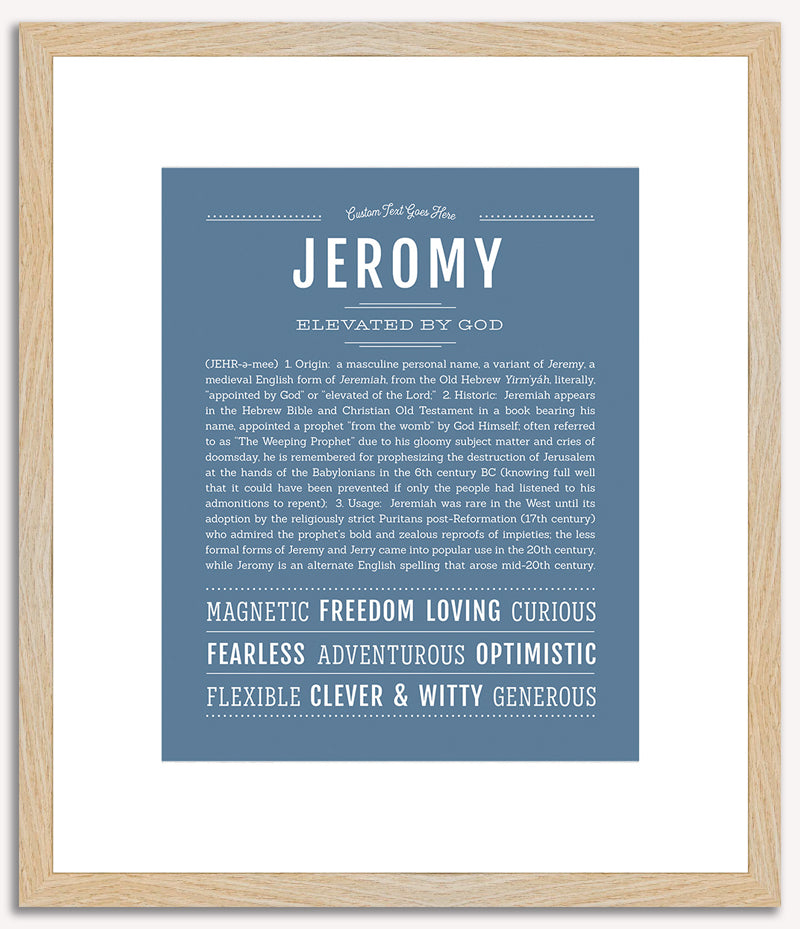 Jeromy | Name Art Print