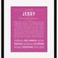 Frame Options | Dark Pink | Black Frame, Matted