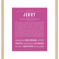 Frame Options | Dark Pink | Maple Frame, Matted