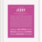 Frame Options | Dark Pink | White Frame, Matted