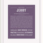 Frame Options | Deep Purple | White Frame, Matted