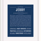 Frame Options | Midnight Blue | White Frame, Matted
