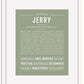 Frame Options | Sage | White Frame, Matted