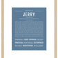 Frame Options | Steele Blue | Maple Frame, Matted