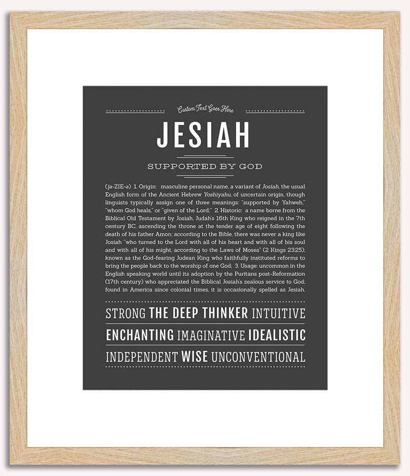 Jesiah | Name Art Print