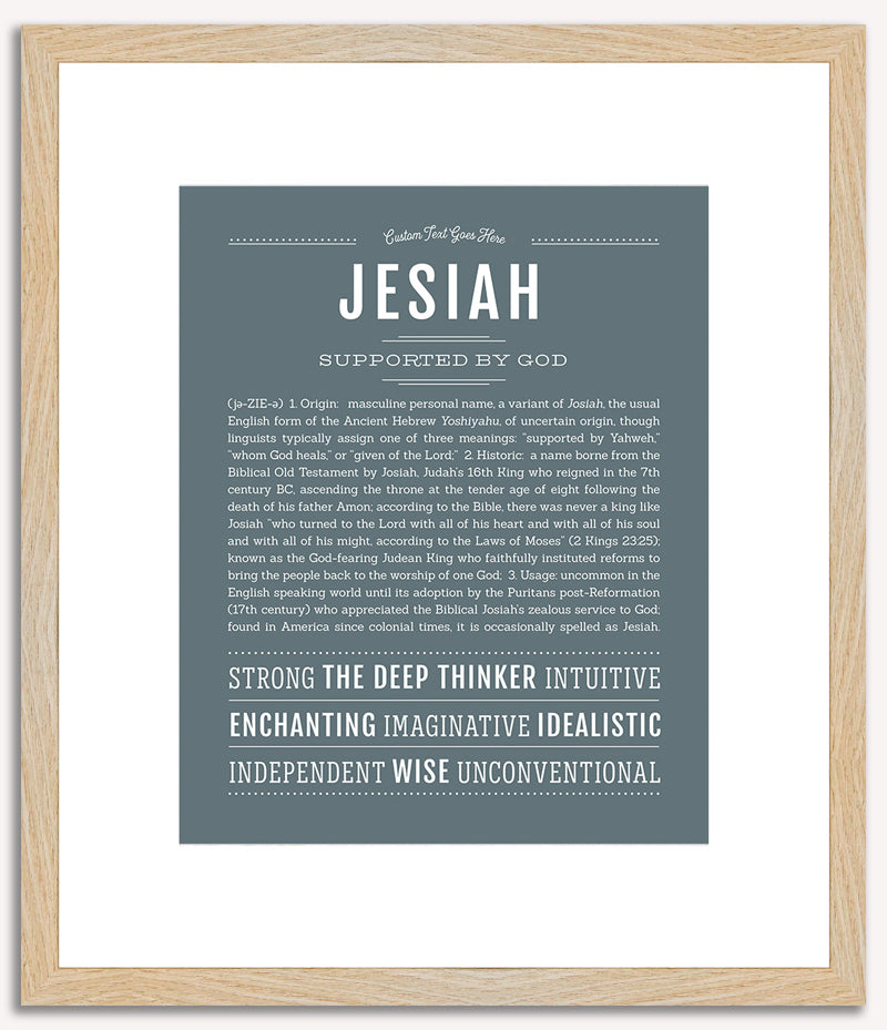 Jesiah | Name Art Print