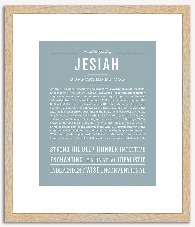 Jesiah | Name Art Print