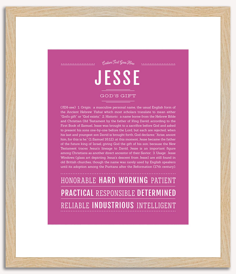 Jesse | Name Art Print