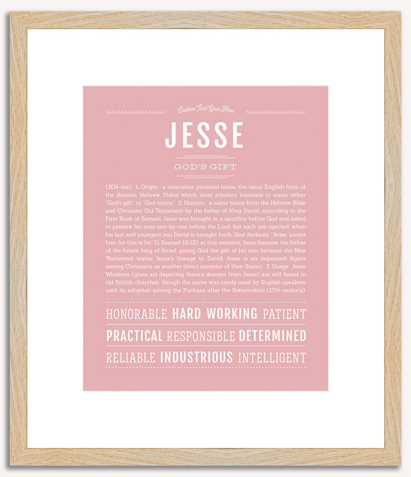 Jesse | Name Art Print