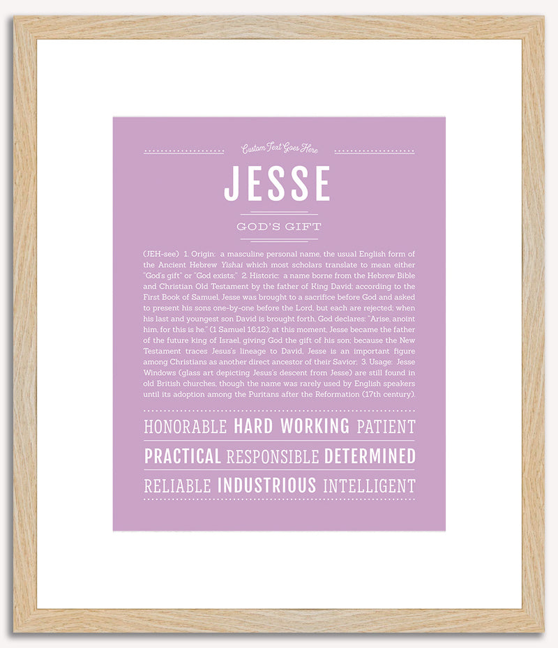 Jesse | Name Art Print