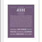 Frame Options | Deep Purple | White Frame, Matted