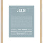 Jesse | Name Art Print