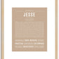 Jesse | Name Art Print