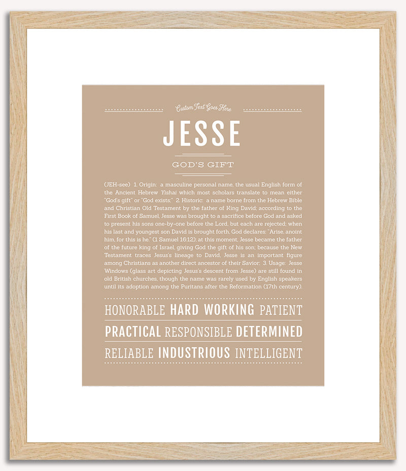 Jesse | Name Art Print