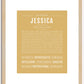 Jessica | Name Art Print